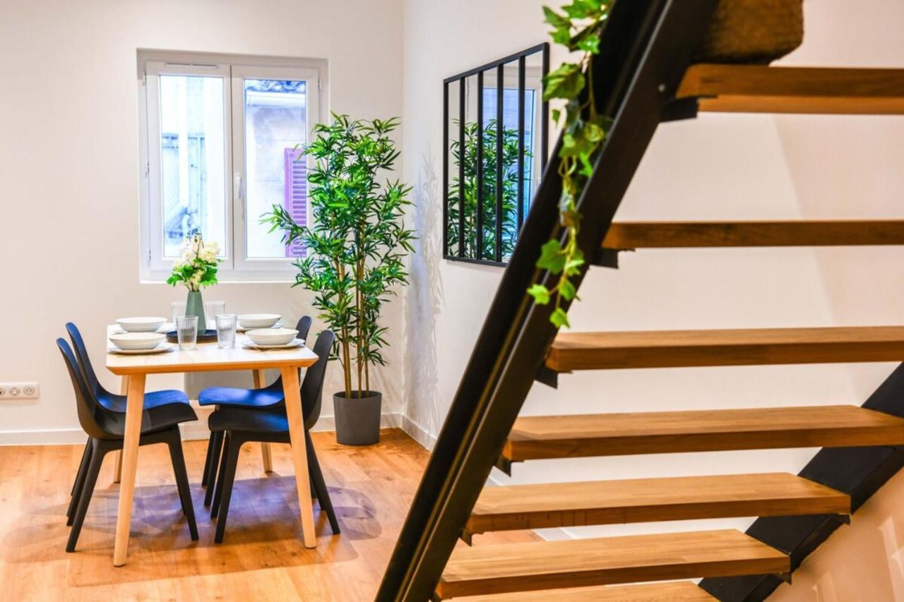 شقة Le Duplex - Terrasse Au Coeur De Marseille Panier المظهر الخارجي الصورة