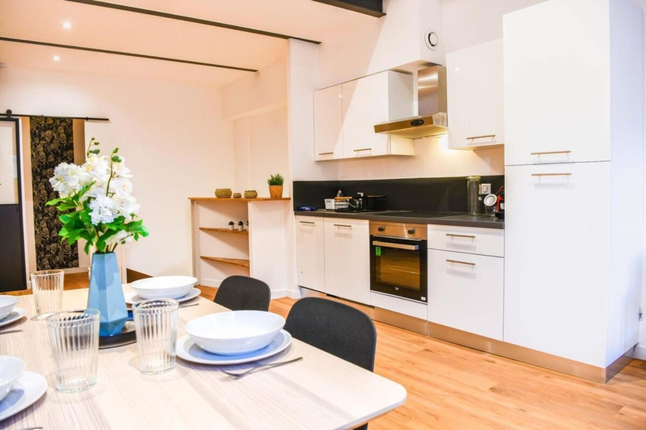 شقة Le Duplex - Terrasse Au Coeur De Marseille Panier المظهر الخارجي الصورة